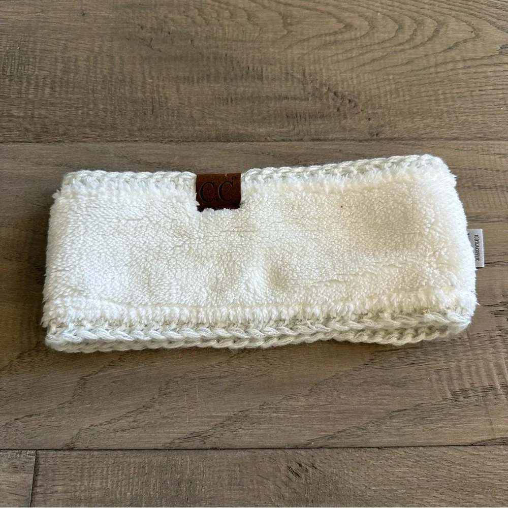 C.C. Fleece lined ear warmer headband
